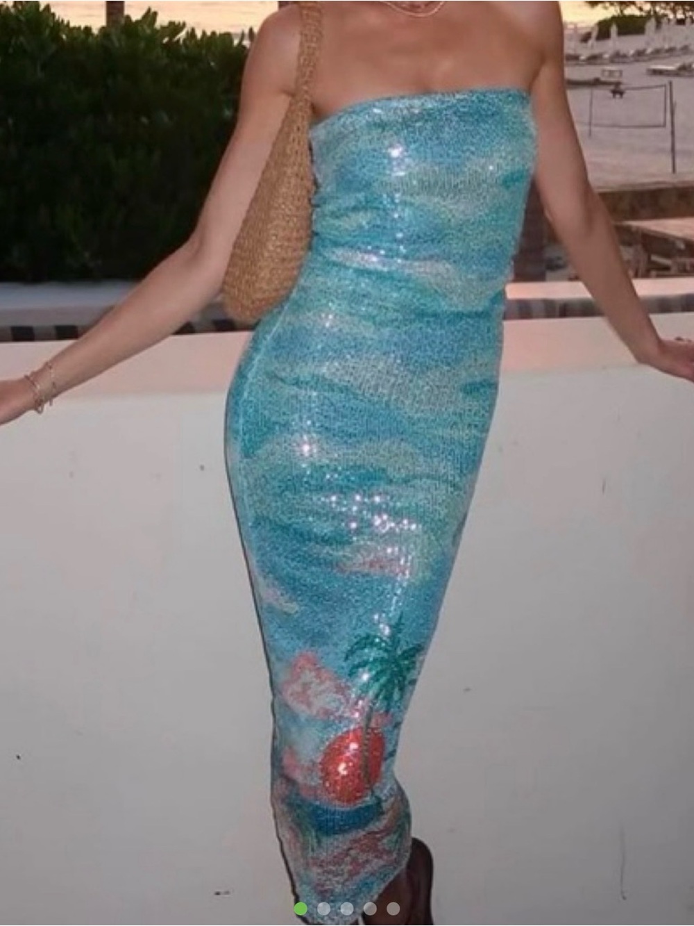Le Superbe Ocean Front Walk Tube Dress